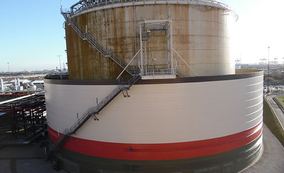 Denso™ Protection System for National Grid LNG Tank Bases