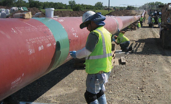 Crude Oil Pipeline Protected with Protal 7200™