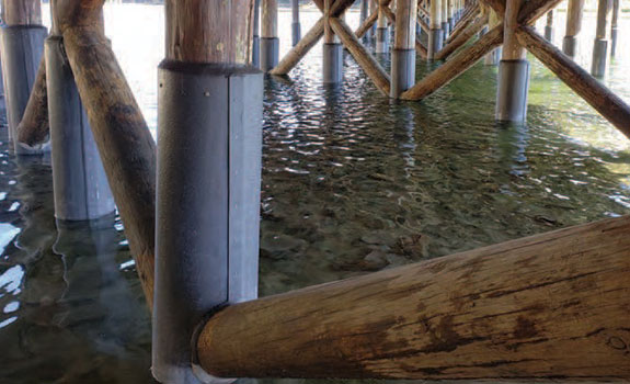 SeaShield Series 500 - Bridge timber piles