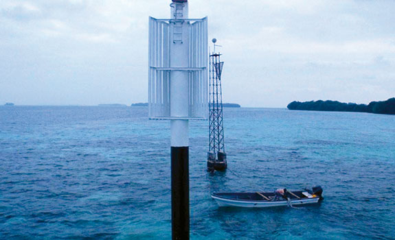 Solomon Island Navigation  Piles Protected with Denso SeaShield 80™ System