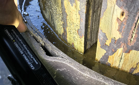 SeaShield Series 500 - Bridge timber piles