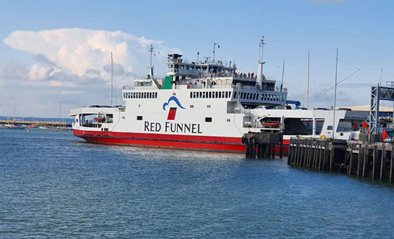 Denso SeaShield protection at Red Funnel Ferry