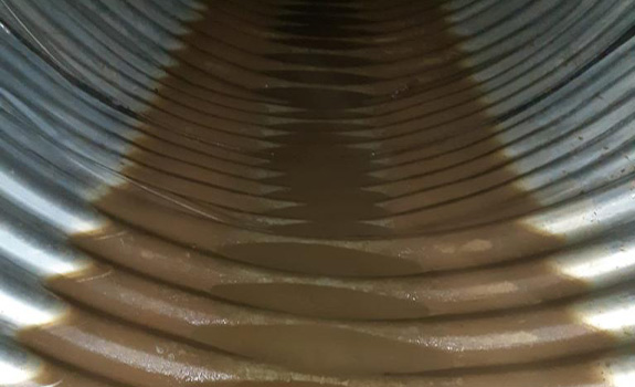 Leaking joints inside water storage tanks
