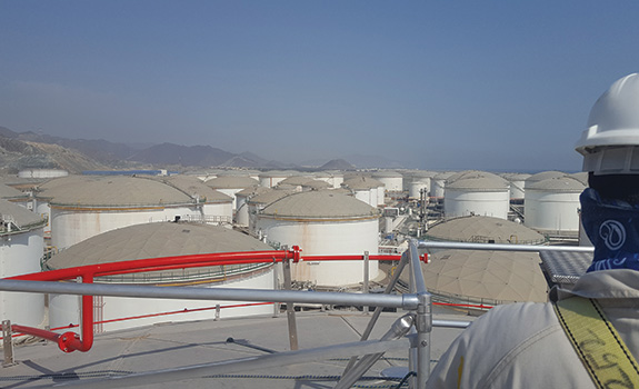 BPGIC storage facilities in Fujairah for Oil & Gas