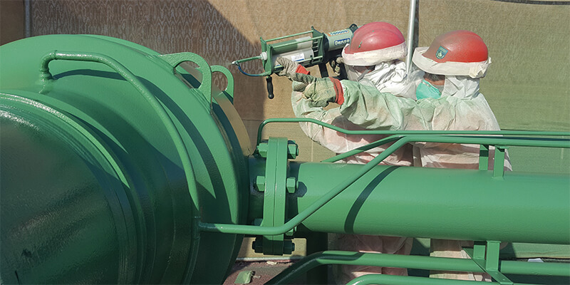 Liquid epoxy coatings for above & below ground corrosion prevention